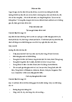 Giải Địa lí 6 Bài 3: Lược đồ trí nhớ | Cánh diều