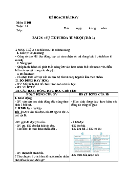 Giáo án buổi chiều môn Tiếng Việt 2 sách Kết nối tri thức với cuộc sống (Cả năm) | Tuần 14