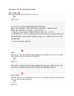 Bài tập Tài chính doanh nghiệp 1 | Học viện Ngân Hàng