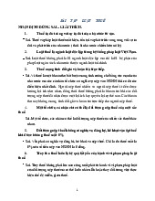 43 Nhận Định Đúng Sai và Giải Thích luật thuế | Đại học Nguyễn Tất Thành