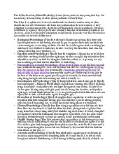 Tâm Lý Học Lâm Sàng | Đại học Y dược Huế