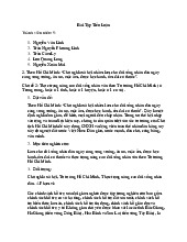Theo Hồ Chí Minh: “Chủ nghĩa xã hội nhằm làm cho đời sống nhân dân ngày càng sung sướng, ăn no, mặc ấm, được học hành, ốm đai có thuốc” | Tiểu luận môn Tư tưởng Hồ Chí Minh | Học viện Nông nghiệp Việt Nam