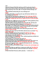 Tài liệu ôn tập tư tưởng Hồ Chí Minh - Trường Đại học Kinh tế Thành phố Hồ Chí Minh