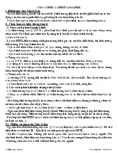 Đề cương môn Tâm lý học đại cương - Trường Đại học lao động -  xã hội.