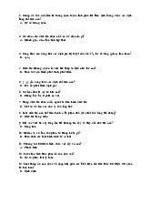 Câu Hỏi và Đáp Án Về Mối Liên Hệ Tương Quan môn Thống kê trong kinh tế và kinh doanh | Trường Đại học Kinh Tế Quốc Dân