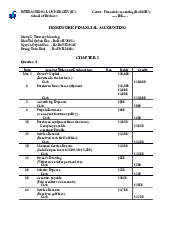 Homework - Financial Accounting | Trường Đại học Quốc tế, Đại học Quốc gia Thành phố HCM