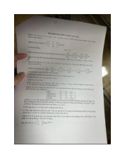 Đề cương môn Toán cao cấp- Trường Đại học bách khoa - Đại học đà nẵng.