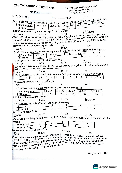 Đề thi cuối kỳ Thống kê xã hội học | HNUE