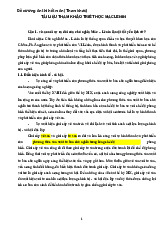 Đề cương Triết học Mác – Lênin | Đại học Nội Vụ Hà Nội