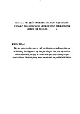 Báo cáo Chuyên đề Địa lý Thủy văn Lưu vực Sông Đồng Nai | Môn Địa lý thủy văn - Đại học Kinh Tế Quốc Dân