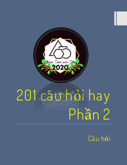 201 câu hỏi chọn lọc ôn thi tốt nghiệp THPT môn Toán có đáp án chi tiết (phần 2)