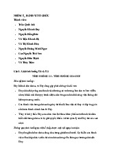 Bài tập chương 5 môn Hành vi tổ chức | Đại học Kinh tế Thành phố Hồ Chí Minh