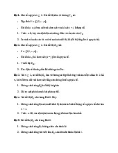 Bài tập ôn cuối kì của môn Toán rời rạc | Trường Đại học Kinh Tế Quốc Dân