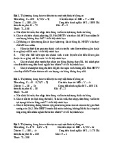 Bài Tập Thị Trường Hàng Hóa và Tiền Tệ | Môn Kinh tế vĩ mô 2 - Học viện Chính sách và Phát triển