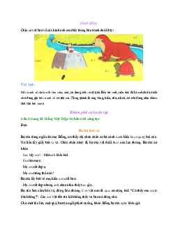 Giải SGK môn Tiếng Việt lớp 2 - Bài 1: Bọ rùa tìm mẹ | Chân trời sáng tạo