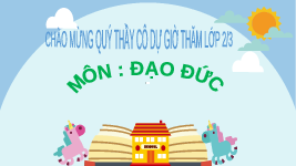 Giáo án điện tử Đạo đức 2 Bài 14 Kết nối tri thức: Tìm hiểu quy định nơi công cộng