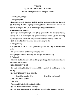 Giáo án Tiếng Việt lớp 4 Tuần 32 | Cánh Diều