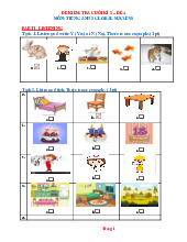 Đề Kiểm Tra Kỳ 2 Anh 3 Global Success 2024-2025 Có Đáp Án Và File Nghe-Đề 4