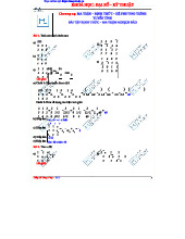 Bài 5: Bài tập định thức và ma trận nghịch đảo - Giải bài tập chi tiết