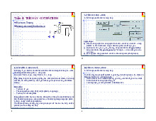 Tuần 8: TRÍCH LY - EXTRACTION | Bài giảng môn Quá trình thiết bị | Đại học Bách khoa hà nội