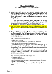 Câu hỏi tình huống - Luật Hành Chính | Trường Đại học Luật, Đại học Quốc gia Hà Nội