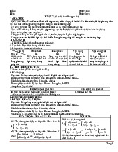 Giáo Án Stem Đại Số 9 Học Kỳ 2 Phát Triển Năng Lực