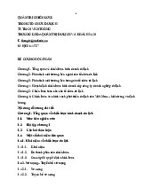 Giáo Trình Quản Trị Chiến Lược TCDL: Chiến Lược Kinh Doanh Du Lịch. Môn Quản trị chiến lược | Đại học Công nghệ Thành phố Hồ Chí Minh