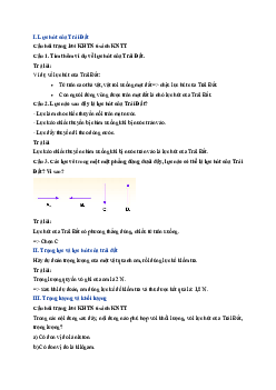 Giải Khoa học tự nhiên lớp 6 Bài 43: Trọng lượng, lực hấp dẫn | Kết nối tri thức