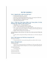 Đề cương ôn tập Triết học Mác - Lênin - Môn Triết học Mác - Lênin | Học viện Hành chính Quốc gia