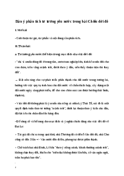 Văn mẫu lớp 8: Phân tích tư tưởng yêu nước trong bài Chiếu dời đô Ngữ Văn 8 | Cánh diều