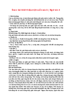 Soạn bài Giới thiệu một cuốn sách | Ngữ văn 8 sách Bài 9: Nghị luận văn học Cánh Diều