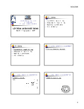 Tổng hợp bài giảng môn Lập trình Hướng đối tượng | Trường Đại học Bách Khoa Hà Nội