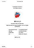 Tiểu luận Phân tích sự hình thành và phát triển nhân cách - Tâm lý học đại cương | Học viện Ngoại giao Việt Nam
