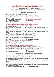 Tin học đại cương ICT - Trắc nghiệm | Đại học Sư phạm Hà Nội