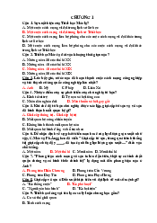 Câu hỏi trắc nghiệm triết học Chương 1 - Triết học Mác-Lênin | Đại học Công nghiệp Thực phẩm Thành phố HCM