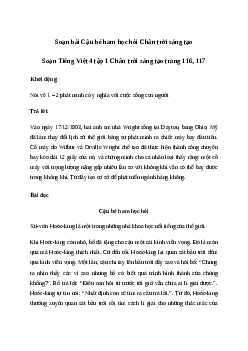 Soạn bài Đọc: Cậu bé ham học hỏi - Tiếng Việt 4 Chân trời sáng tạo
