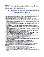 TOP 57 Kể lại một câu chuyện cổ tích mà em biết theo lời một nhân vật trong truyện đó