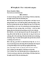 Đề thi giữa học kỳ 1 môn Ngữ Văn lớp 7 năm học 2024 - 2025 - Đề số 4 | Bộ sách Chân trời sáng tạo