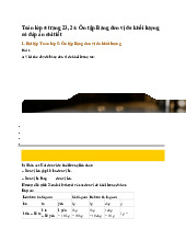 Toán lớp 5 trang 23, 24: Ôn tập Bảng đơn vị đo khối lượng có đáp án chi tiết