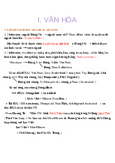 Đề cương môn Đại cương văn hóa - Trường Đại học lao động -  xã hội.