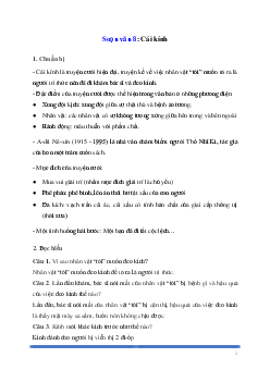 Soạn bài: Cái kính Ngữ Văn 8 | Cánh diều