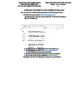 Hướng dẫn Tìm Tài Liệu NCKH tại Trường ĐH Công Nghiệp TP