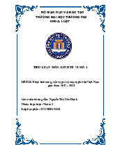 Phân Tích Cung Cầu và Giá Cà Phê Việt Nam Giai Đoạn 2017-2021 | Tiểu luận kinh tế vi mô