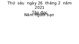 Giáo án điện tử Tiếng việt 1 Chân trời sáng tạo : Năm ngưởi bạn