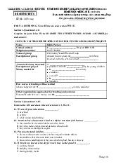 ĐỀ THI TUYỂN SINH VÀO LỚP 10 THPT CHUYÊN VĨNH PHÚC NĂM HỌC 2023-2024