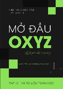 Mở đầu hình học giải tích không gian Oxyz Toán 12