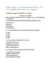 Bộ đề thi giữa học kì 1 môn Khoa học tự nhiên 9 năm 2024 - 2025 (Sách mới)