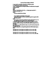 Quy luật vận động và biến đổi trong Thế giới tự nhiên