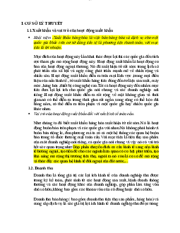 Doanh thu, chi phí và lợi nhuận | Kinh tế vi mô | Trường đại học Thương mại