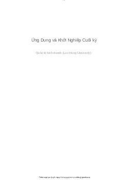 Báo cáo "Đèn ngủ kết hợp sóng não dream relax"